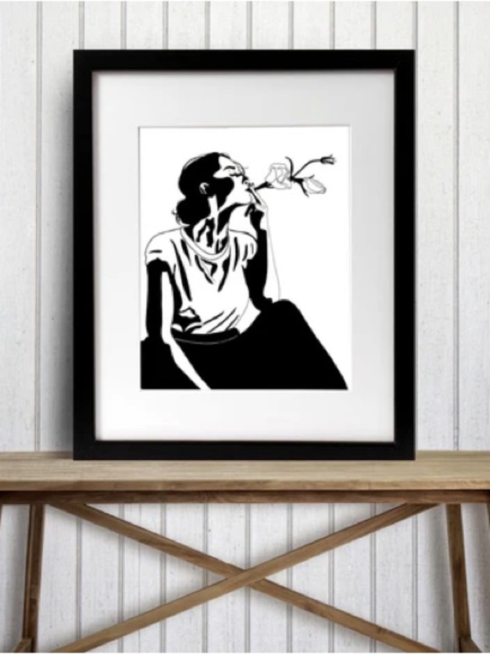 New 8x10” art print Fresh Air" Ink Drawing: Art Print #6 limited edition.